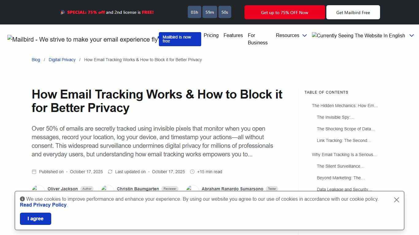 How Email Tracking Works & How to Block It (2026 Guide) Mailbird